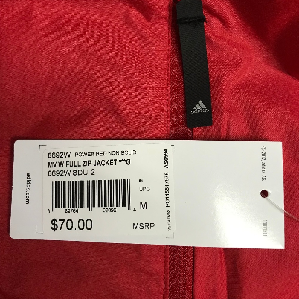 Adidas Women's Modern Varsity Woven Jacket NWT - Picture 7 of 8